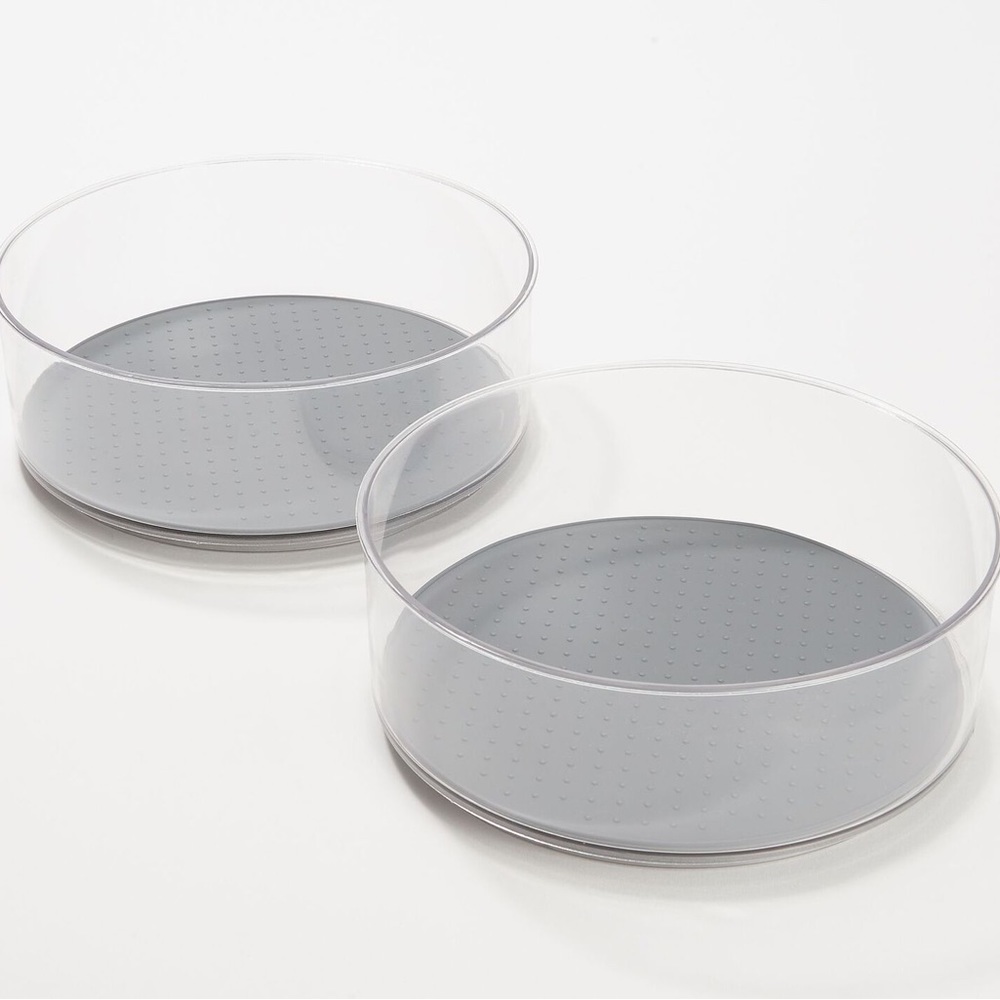 Tidy & Co. Clear Turnable Organizers